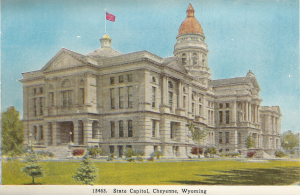 Wyoming State Capitol 1920s