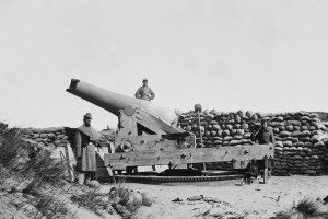 Captured Gun at Ft. Fisher