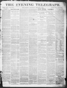 Philadelphia Evening Telegraph 1864-12-28