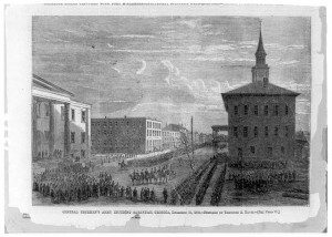 Gen Sherman's Army Entering Savannah