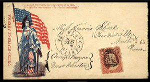 Union Patriotic Cover 1861