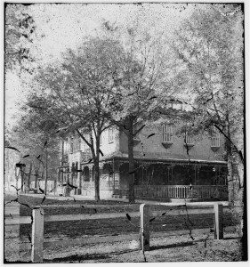 Meldrim house, Sherman's HQ in Savannah, 1865