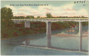 Bridge over Cape Fear River