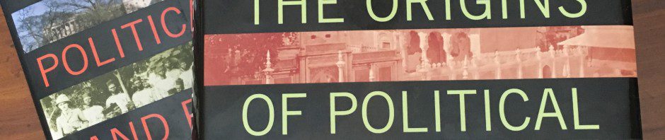 The Origins of Political Order book