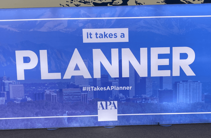APA NPC25 It Takes a Planner banner