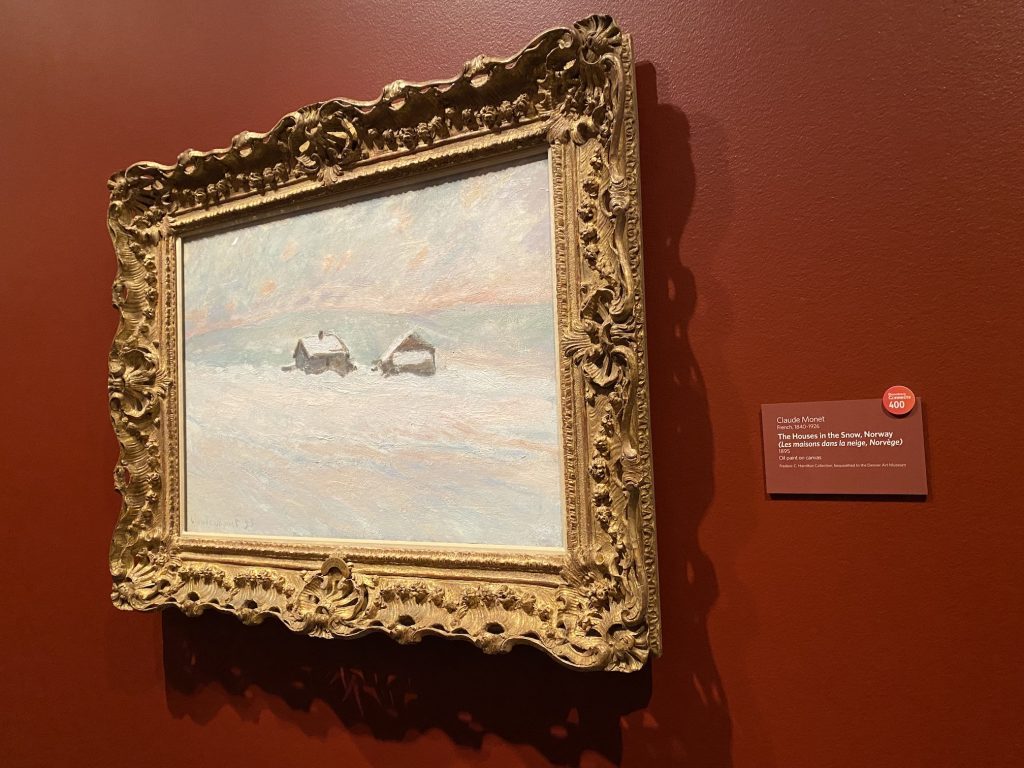 Claude Monet, The Houses in the Snow, Norway, 1895