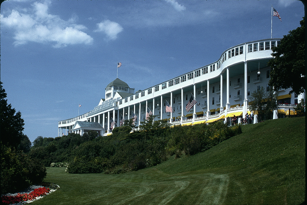 The Grand Hotel, Mackinac Island, Michigan. Porch. Balthazar Korab Studios, Ltd., photographer, 2007. Library of Congress.