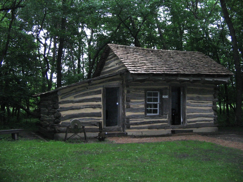 1859 Koch Cabin at Lake Shetek State Park, Murray County, Minnesota