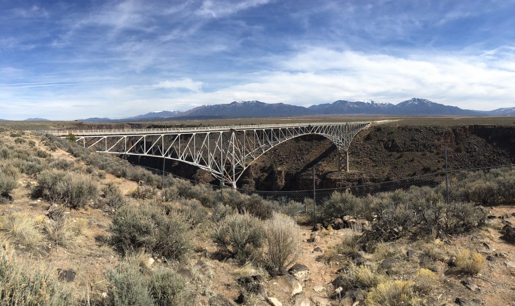 Taos Gorge Bridge on US 64