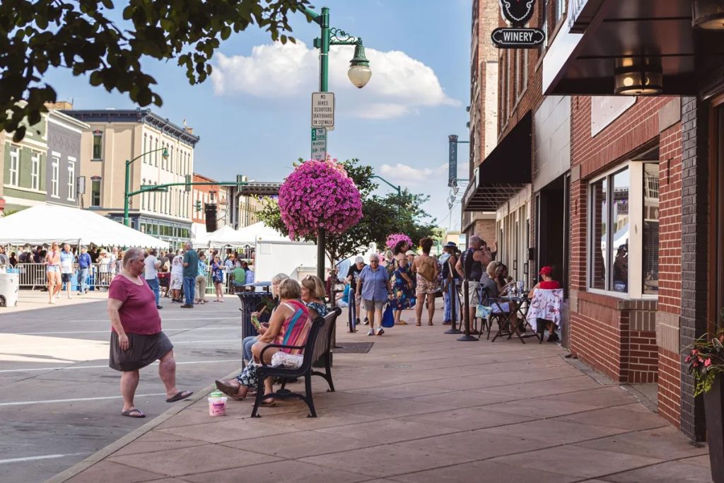Image from Downtown Elkhart Indiana
