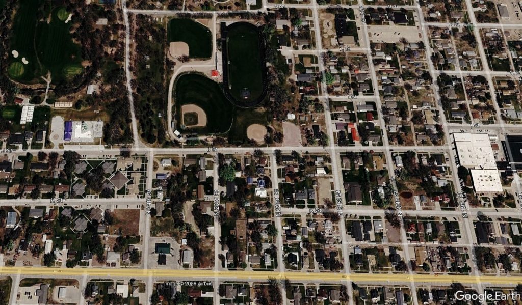 Ord, Ne raska, image from Google Earth