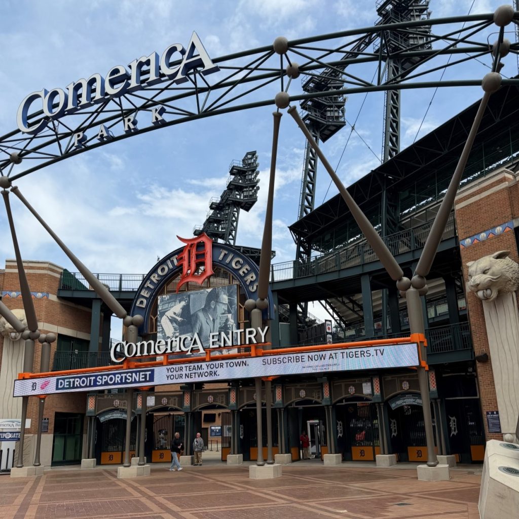 Comerica Field at Tiger Stadium