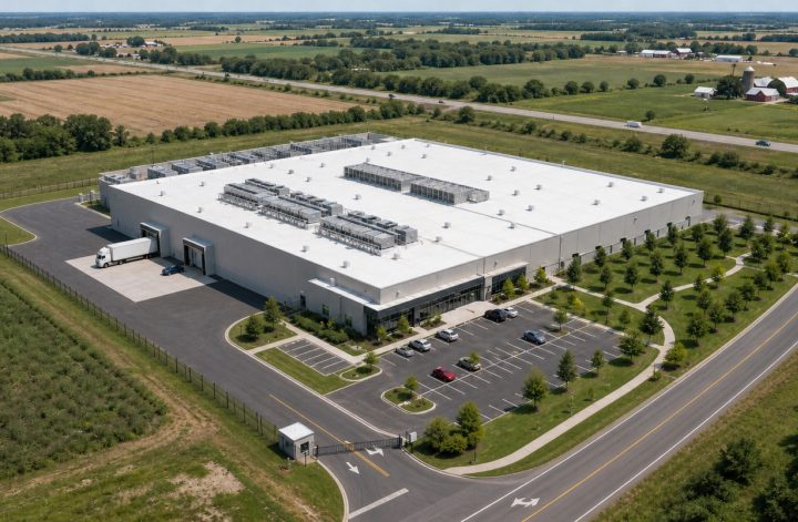 Image of a typical data center