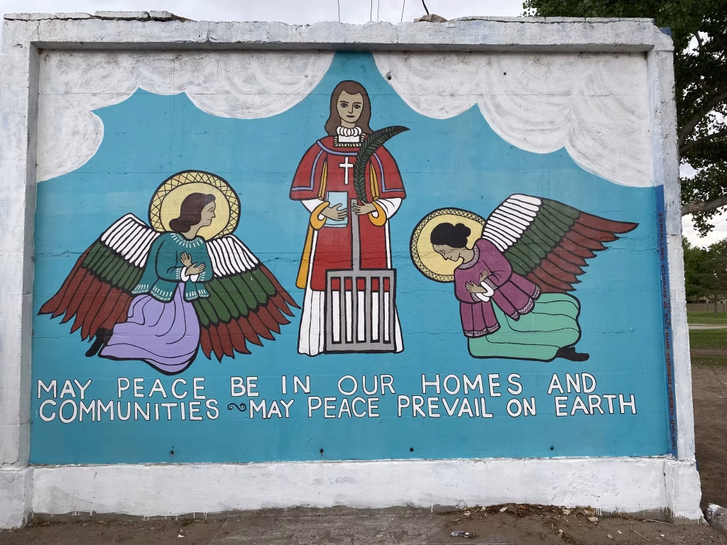 Mural. Bernalillo, New Mexico.