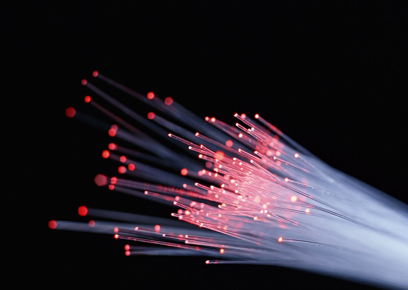 Image of fibre optic cable from Bell Canada.